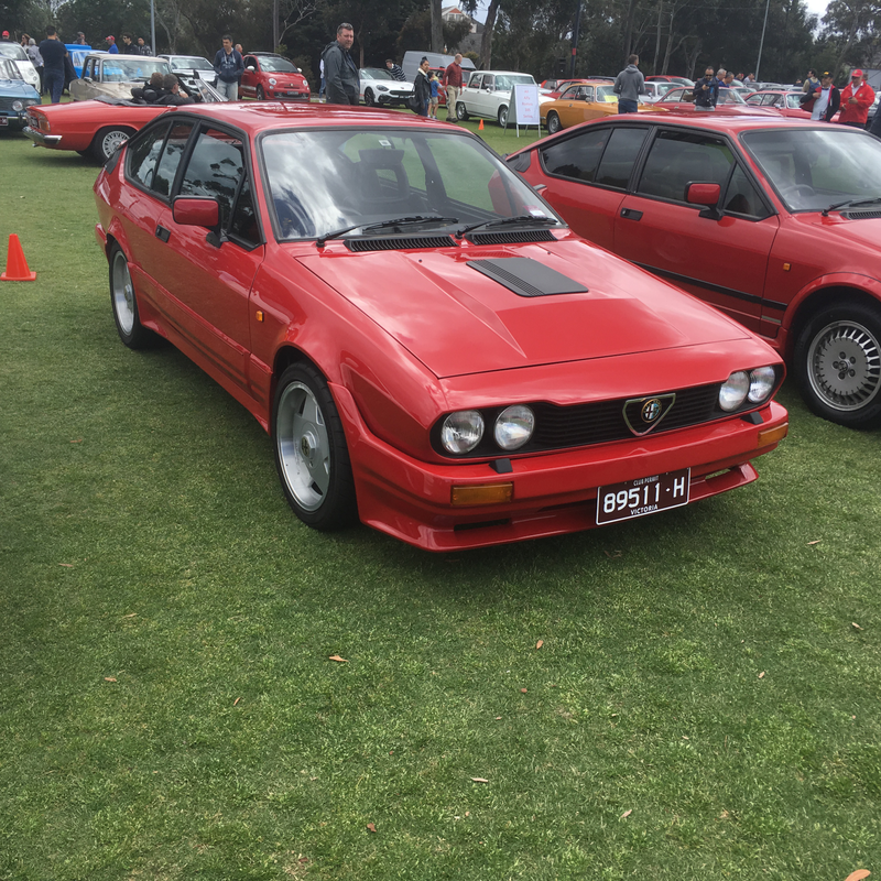 Illustration for article titled Alfa car show pic dump